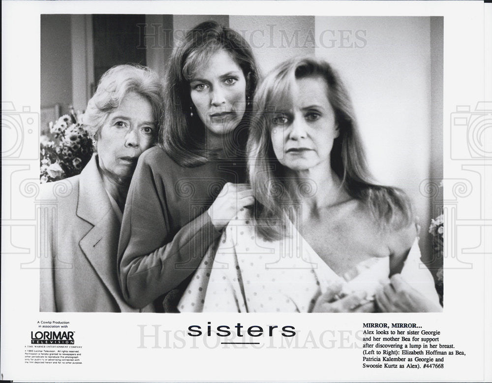 1993 Press Photo Pictured is a scene from NBC&#39;s &quot;Sisters.&quot; - Historic Images