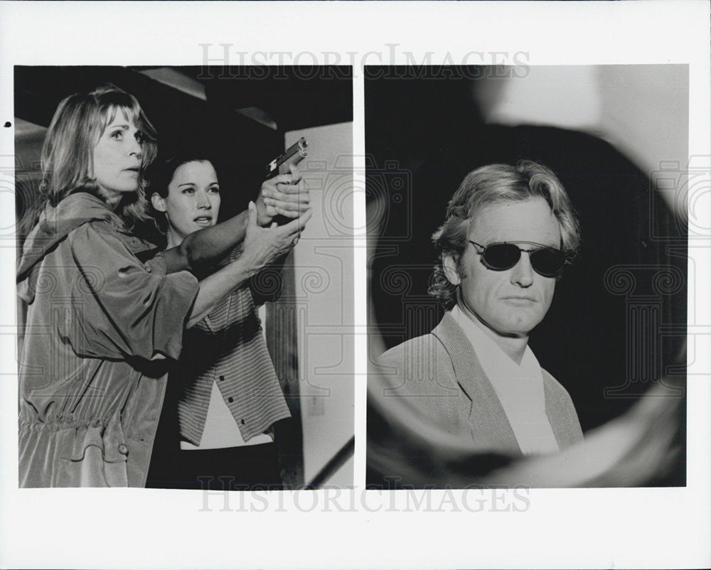 Press Photo Eye Of The Stalker Film Joanna Cassidy brooke Langton Jere -  Historic Images