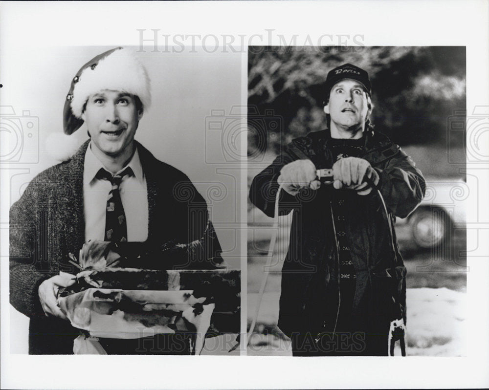 1989 Press Photo Actor Chevy Chase - Historic Images