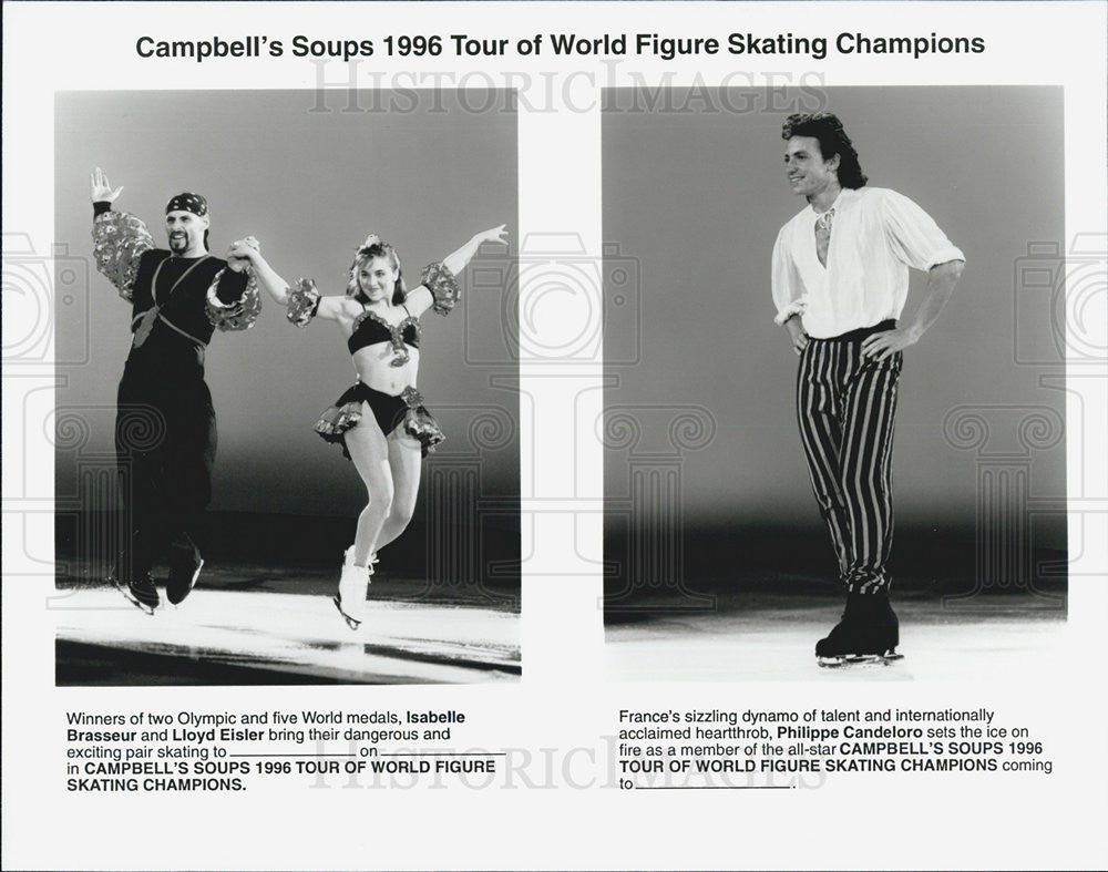 1996 Press Photo Olympic world figure skating champions tour Isabelle Brasseur - Historic Images