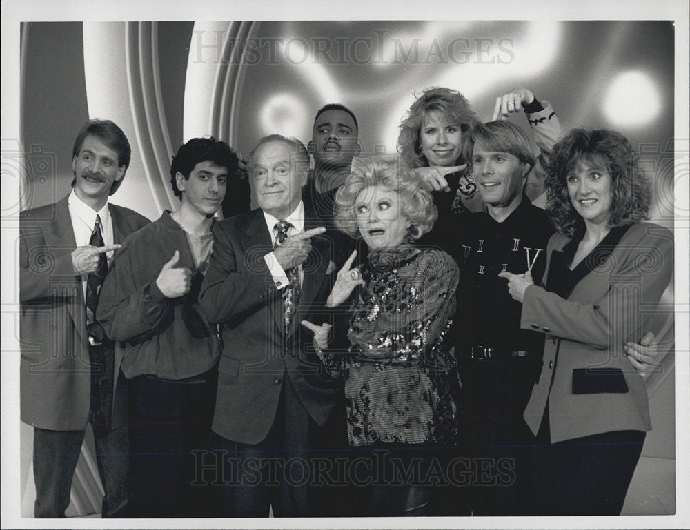 1990 Press Photo &quot;Bob Hope &amp; Other Young Comedians: The World Laughs Young &amp; Old - Historic Images