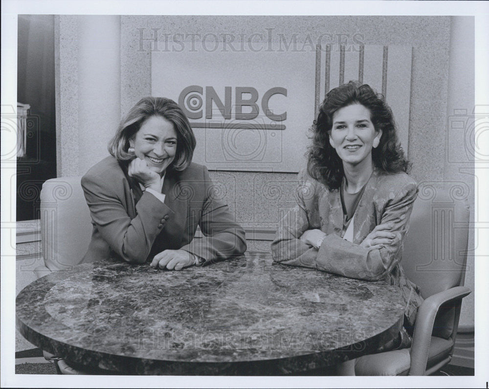 Press Photo Jane Wallace and Mary Matalin - Historic Images