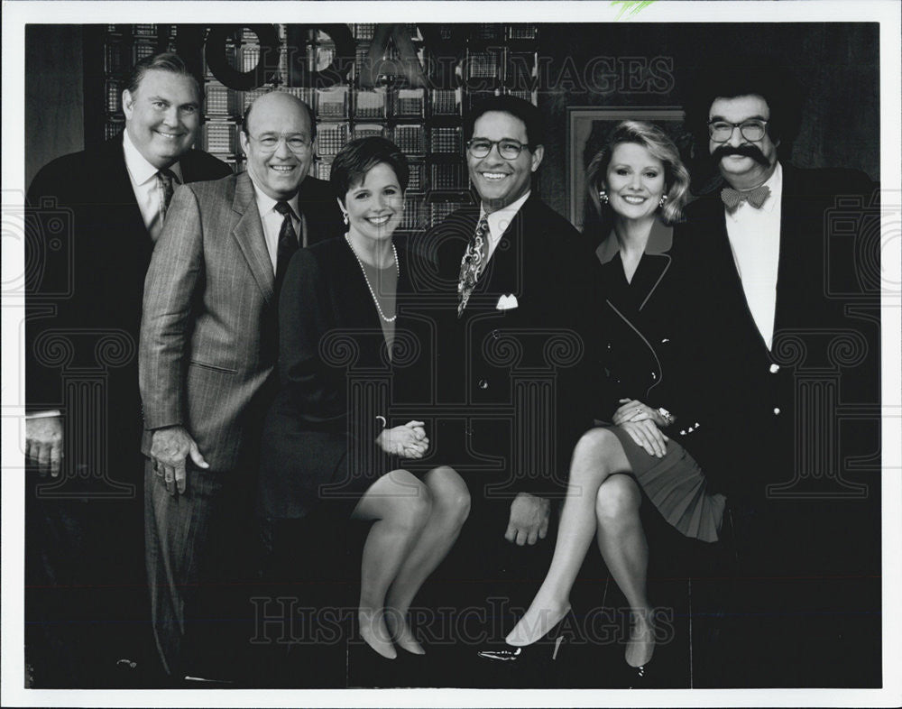 1991 Press Photo NBC NEWS &quot;Today&quot; show cast - Historic Images