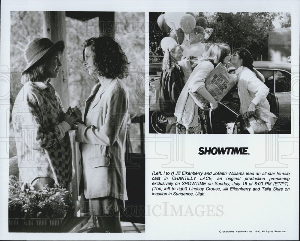 1993 Press Photo Jill Eikenberry JoBeth Williams Lindsay Crouse Talia Shire - Historic Images