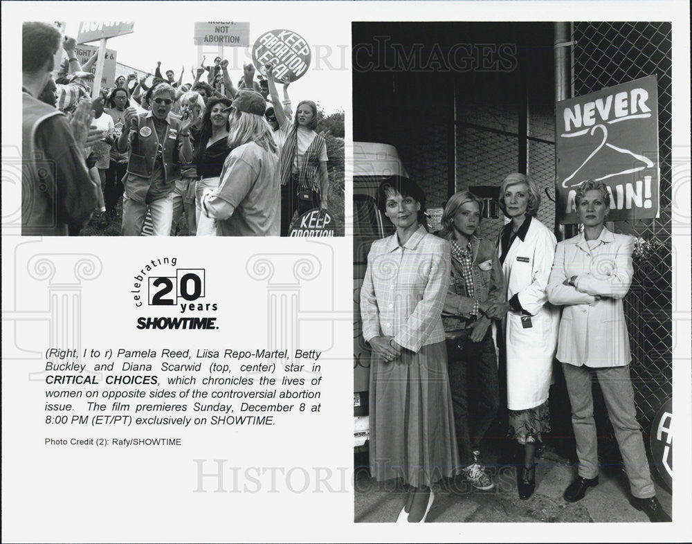 Press Photo Pamela Reed Liisa Repo-Martel Betty Buckley Diana Scarwid Actress - Historic Images