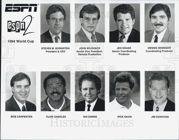 1994 Press Photo World Cup 1994: Steven M. Bornstein, John Wildhack, J ...