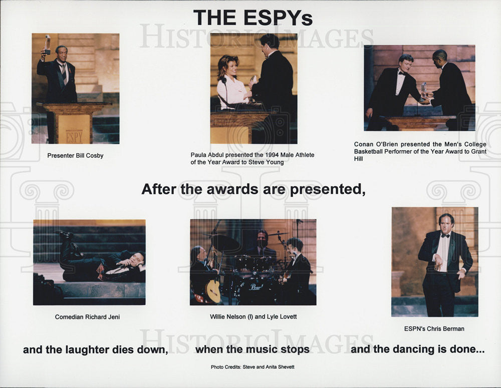 Press Photo ESPN&#39;s ESPY&#39;s - Historic Images