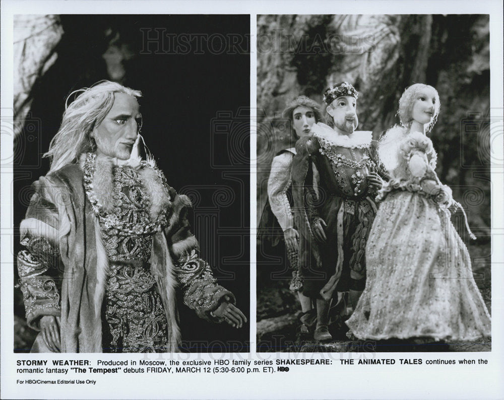 Press Photo HBO Shakespeare The Animated Tales - Historic Images