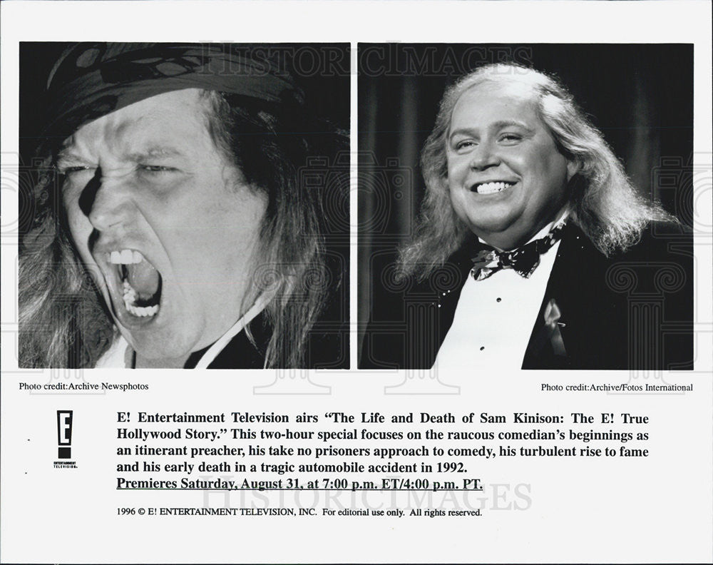 Press Photo Same Kinison - Historic Images