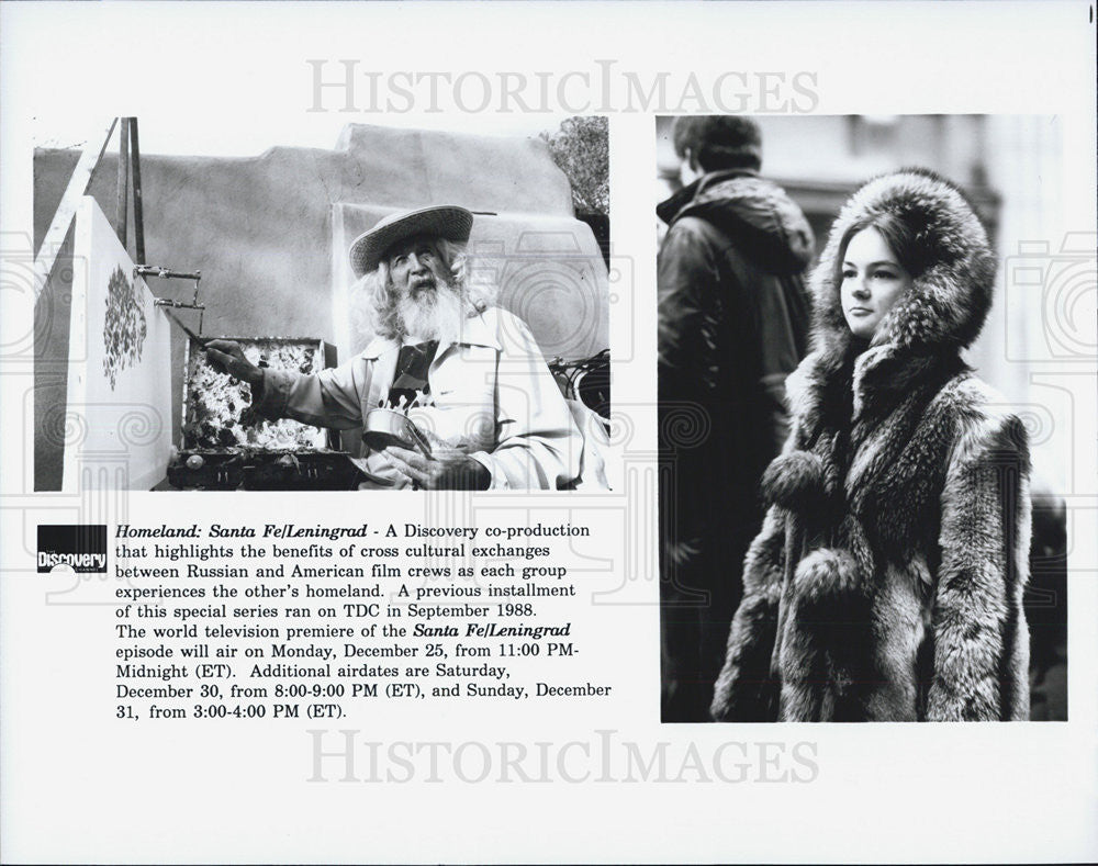 Press Photo HBO series about Santa Fe and Leningrad - Historic Images