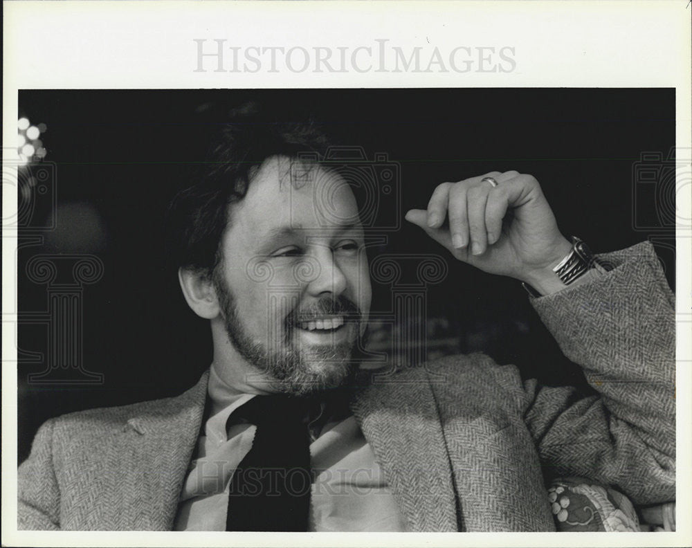 1986 Press Photo Author Larry Lopez - Historic Images