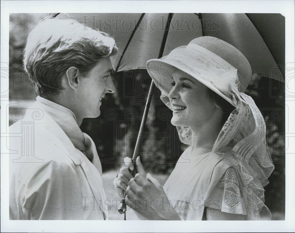 Press Photo Ian Charleson and Cheryl Campbell in Chariots of Fire - Historic Images