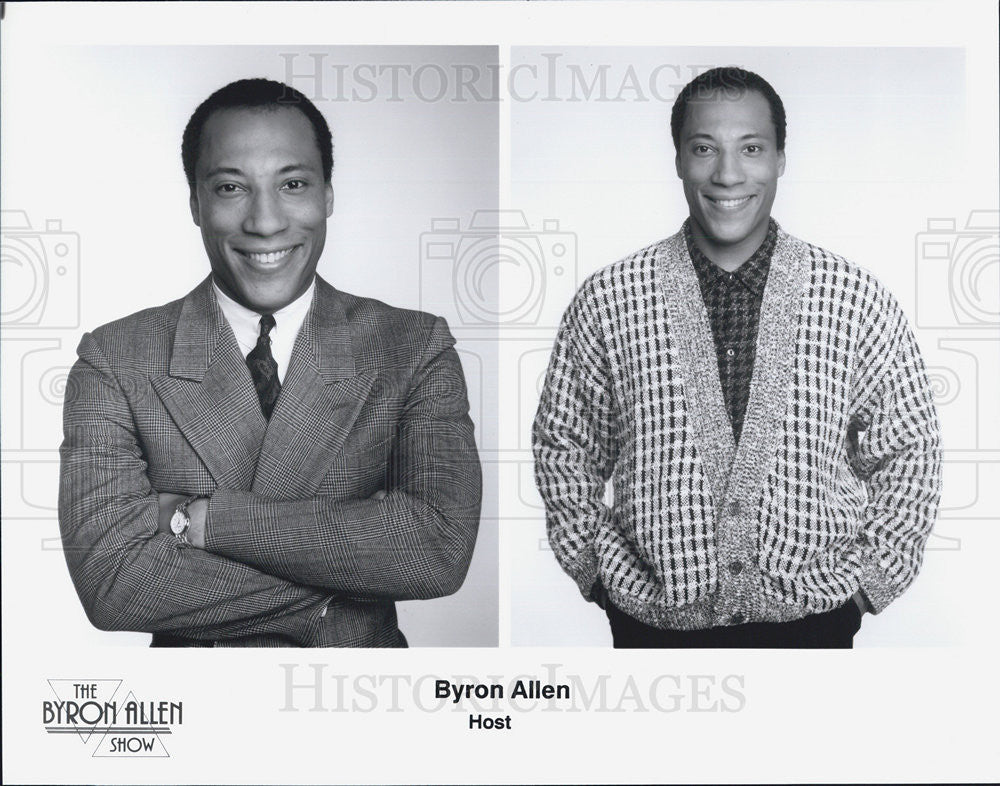 Press Photo Byron Allen hosts the Byron Allen Show - Historic Images