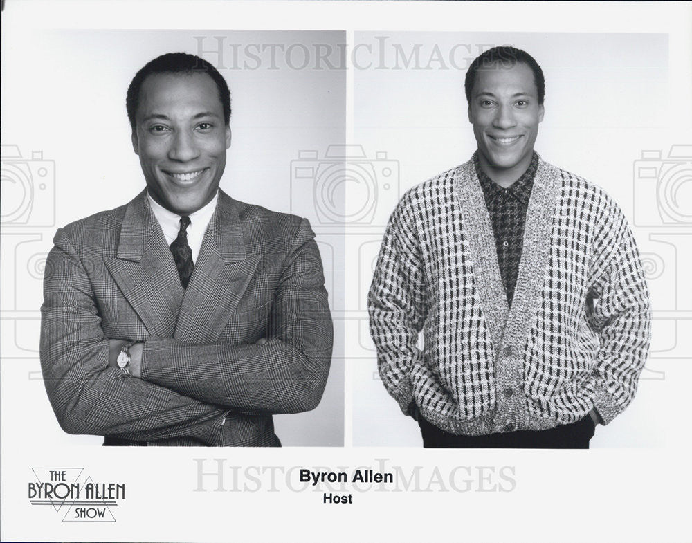 Press Photo Byron Allen hosts The Byron Allen Show - Historic Images