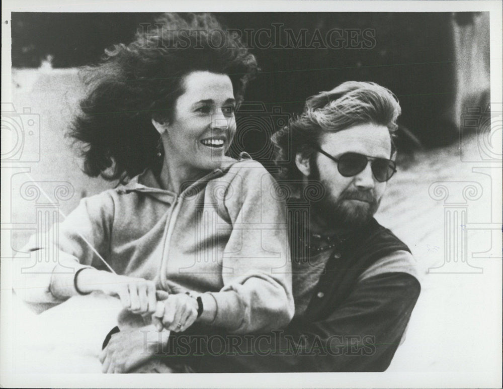 1980 Press Photo Jon Voight and Jane Fonda in "Coming Home" - Historic Images