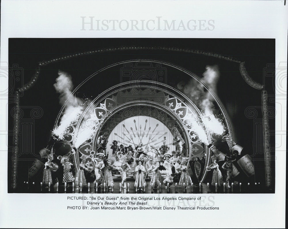 Press Photo Disney &quot;Beauty and the Beast&quot; - Historic Images