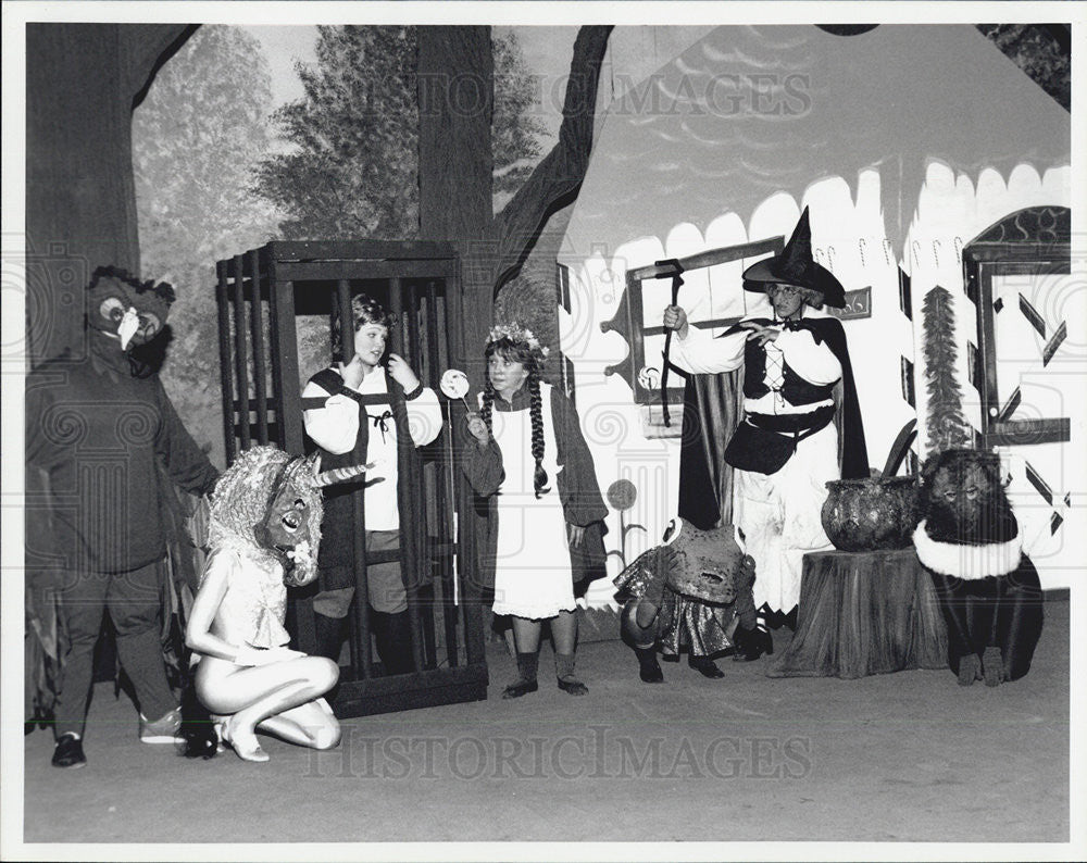 Press Photo Hansel &amp; Gretel ,S Nicole,T Weiss,Joe Haynes,R Parker - Historic Images