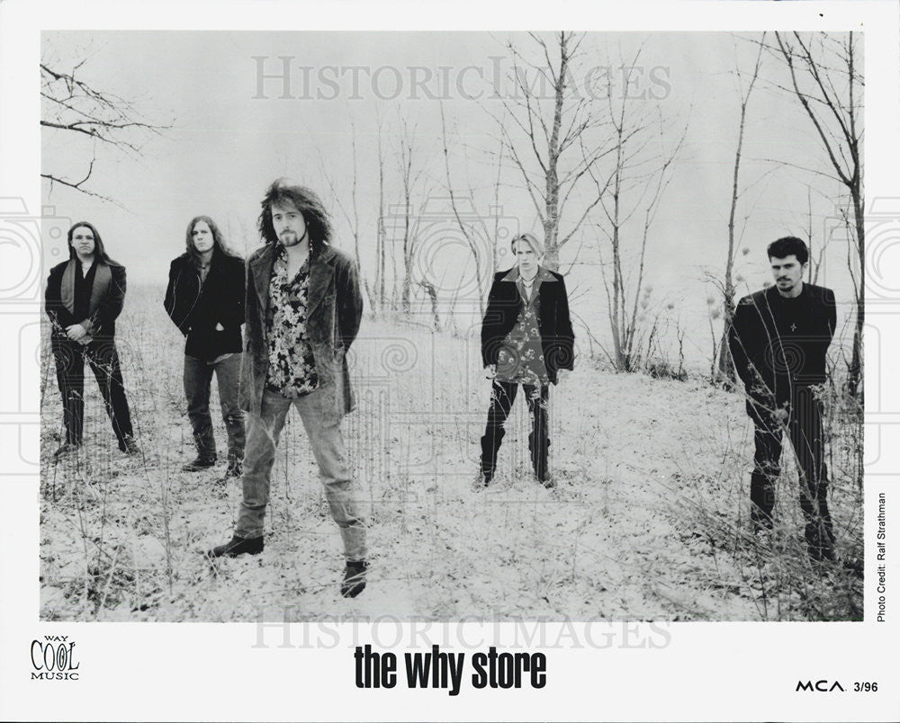 1996 Press Photo American Musical Group &quot;The Why Store&quot; - Historic Images