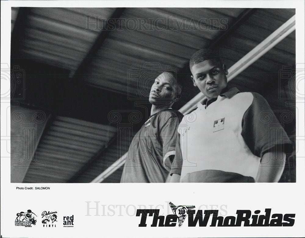 Press Photo Southpaw Records Recording Artists The WhoRidas - Historic Images