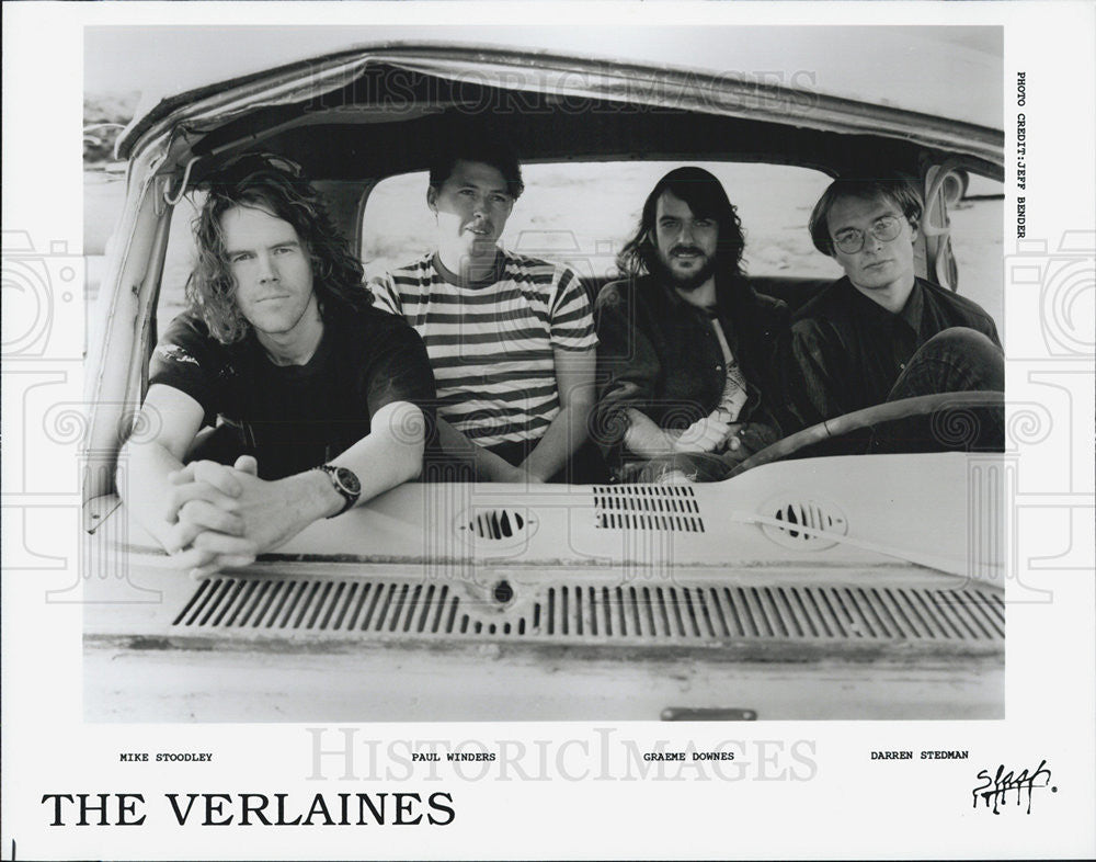 Press Photo Musical Group The Verlaines - Historic Images
