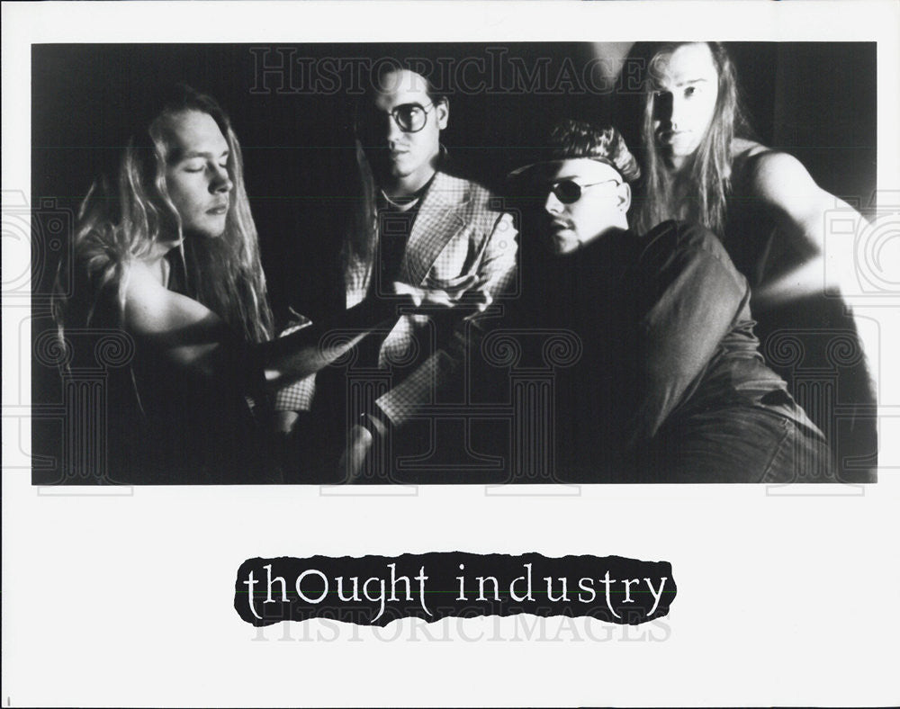 Press Photo Thought Industry Band - Historic Images