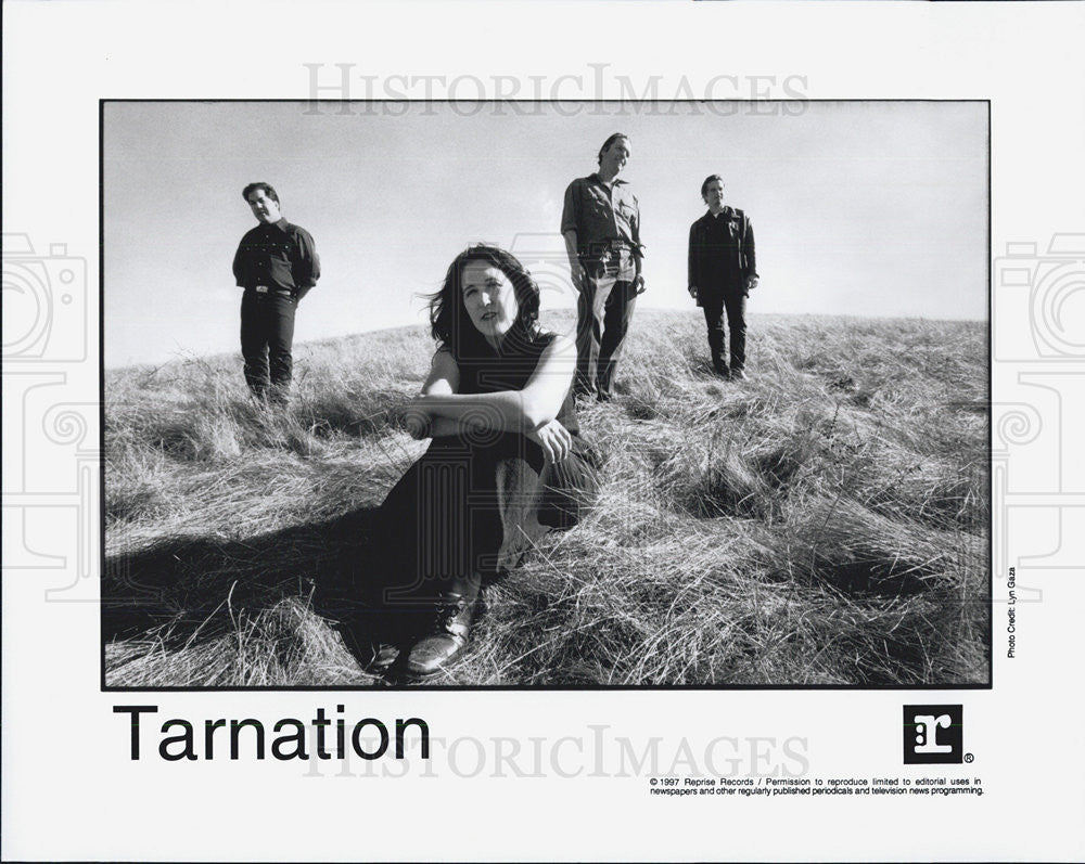 Press Photo Music group Tarnation - Historic Images