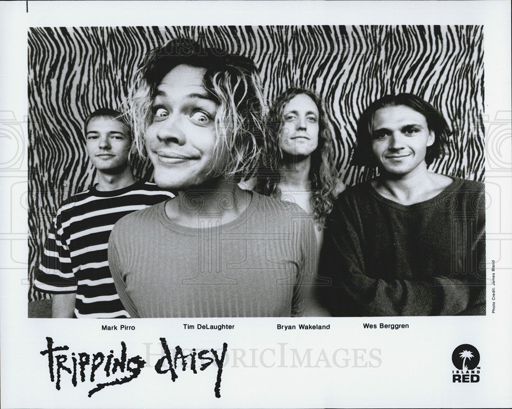 Press Photo Music gtoup Tripping Daisy - Historic Images