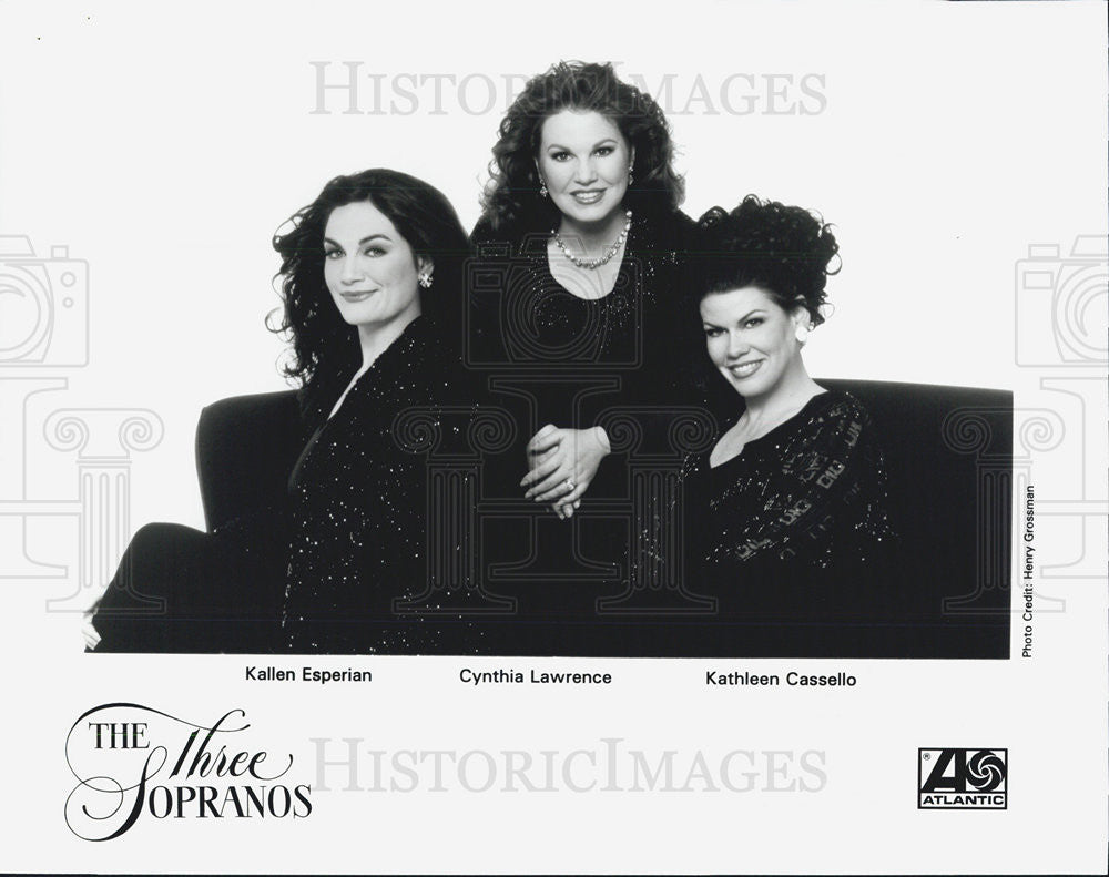 Press Photo The Three Sopranos - Historic Images