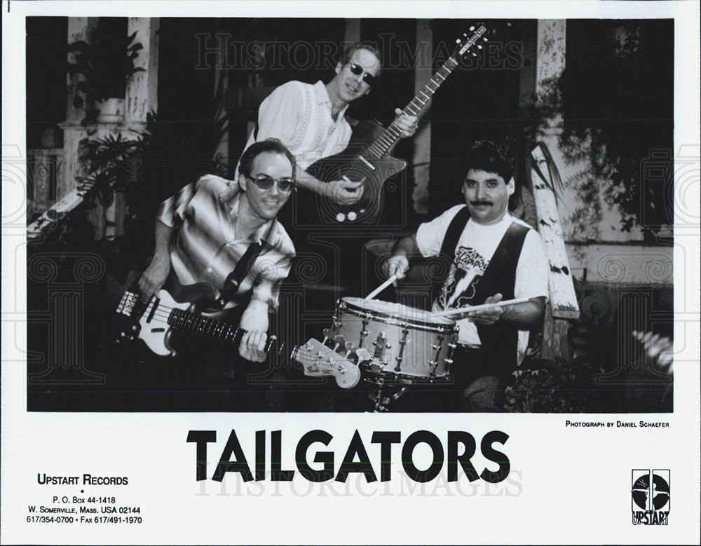 Press Photo Tailgators Band - Historic Images