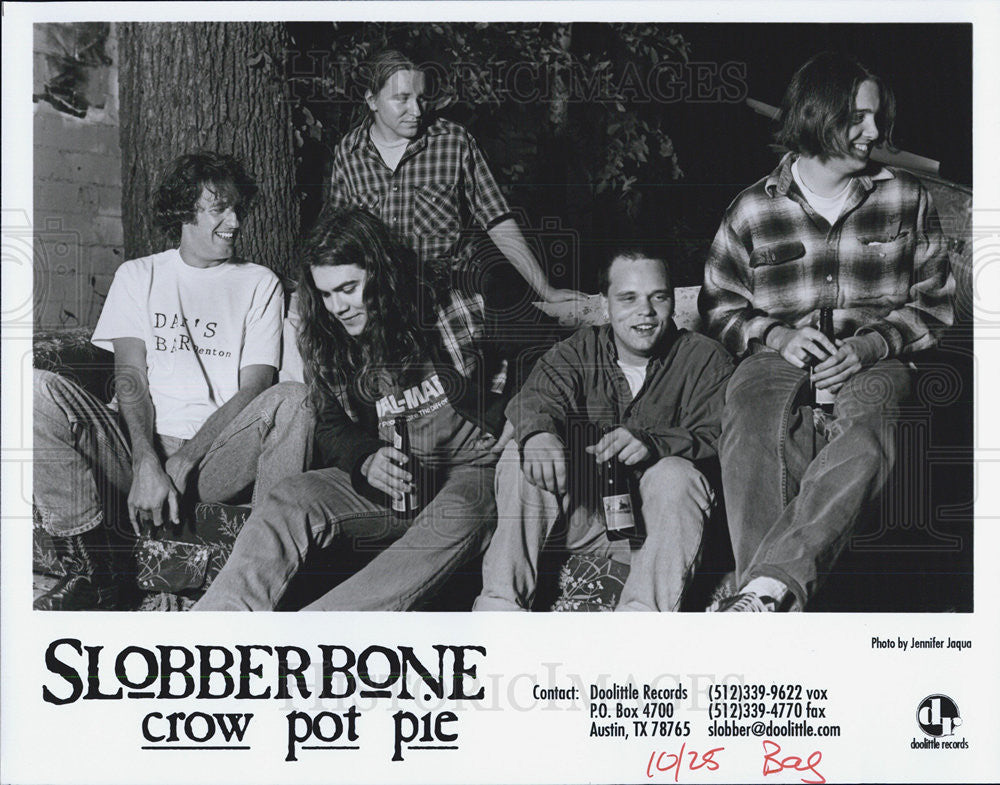 Press Photo Musical Group Slobber Bone - Historic Images