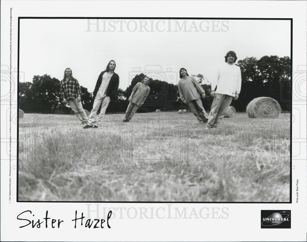 Press Photo Music group Sister Hazel - Historic Images