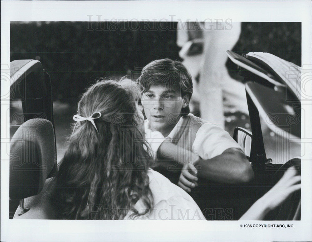 1986 Press Photo Steve Antin Actor can a Guy Say no Abc afterschool special - Historic Images