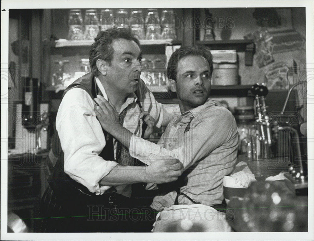 1986 Press Photo Al Ruscio and Joe Pantoliano on NBC's
