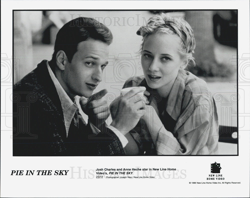 1996 Press Photo Josh Charles &amp; Anne Heche in &quot;Pie In The Sky.&quot; - Historic Images