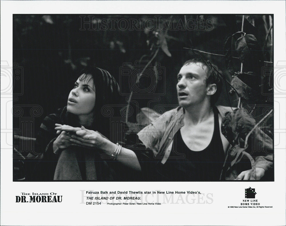 1996 Press Photo Actress Fairuza Balk and Actor David Thewlis - Historic Images