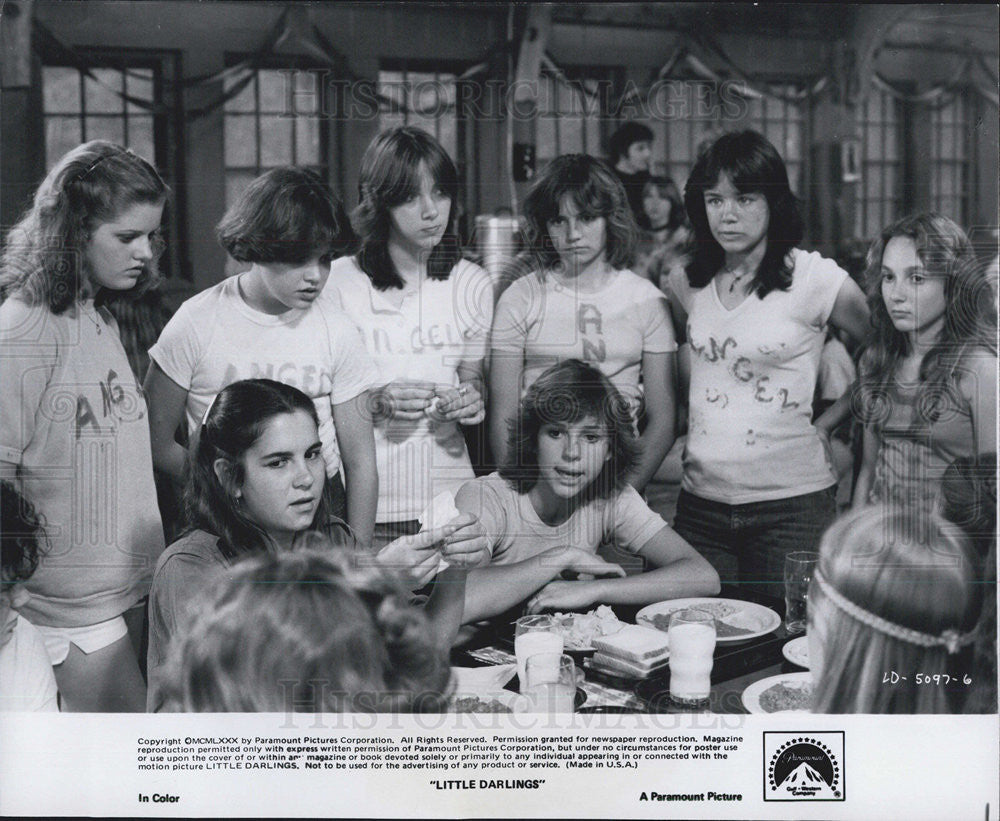 1980 Press Photo Actress Kristy McNichol Film "Little Darlings" - Historic Images