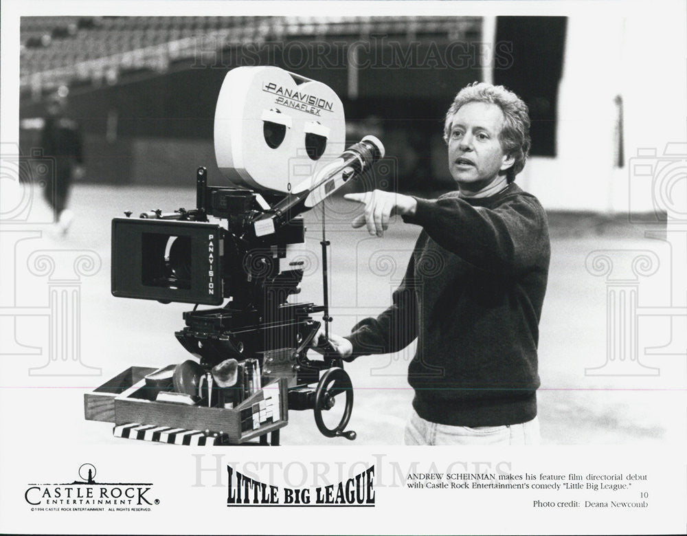 Press Photo Director Andrew Scheinman in Little Big League - Historic Images