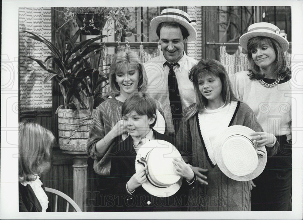 1986 Press Photo Frederick Koehler,Ari Meyers,Allison Smith,Michael Countryman - Historic Images