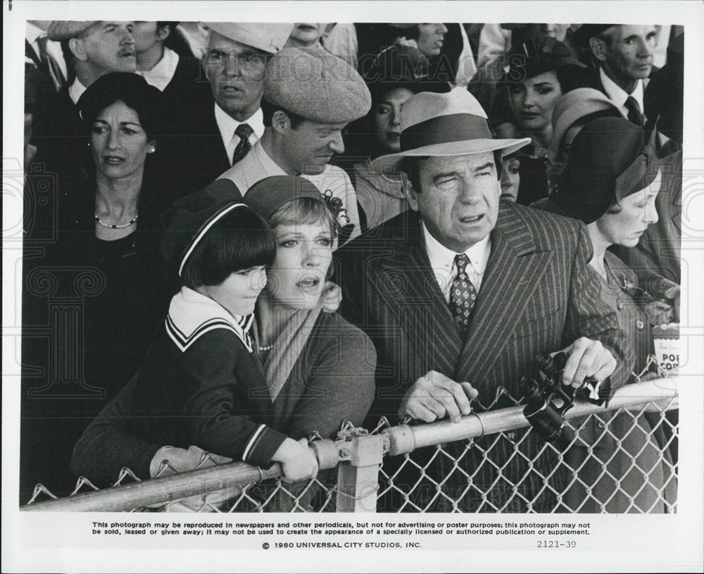 1980 Press Photo Actor Walter Matthau - Historic Images