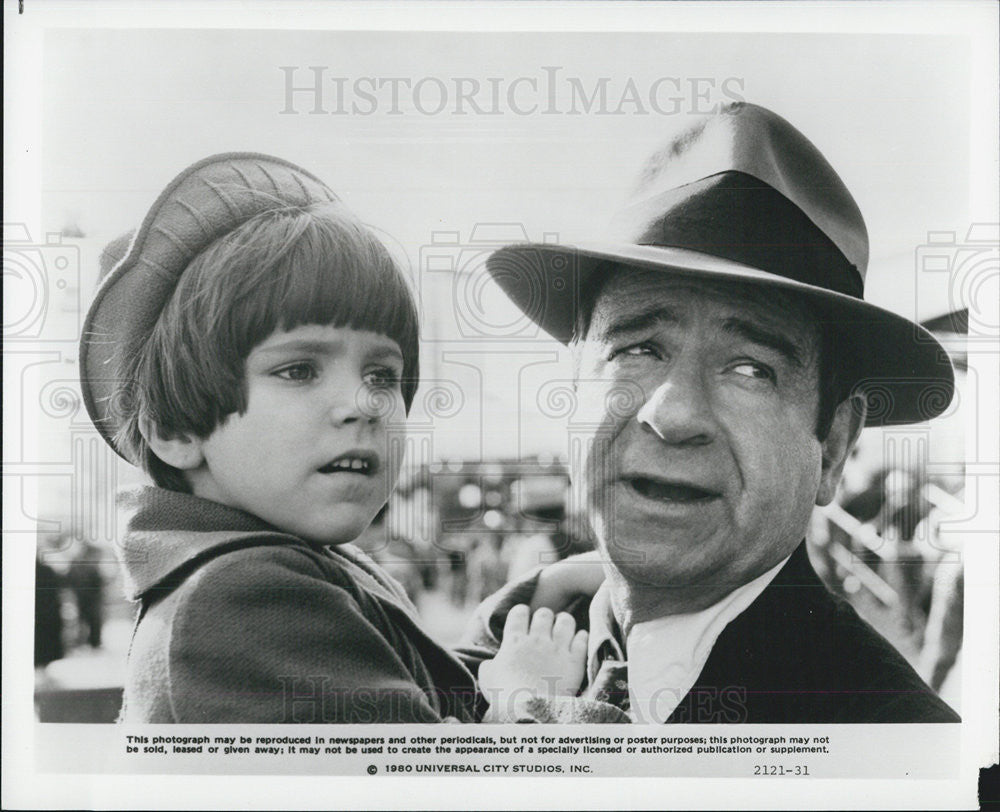 1980 Press Photo Actor Walter Matthau - Historic Images