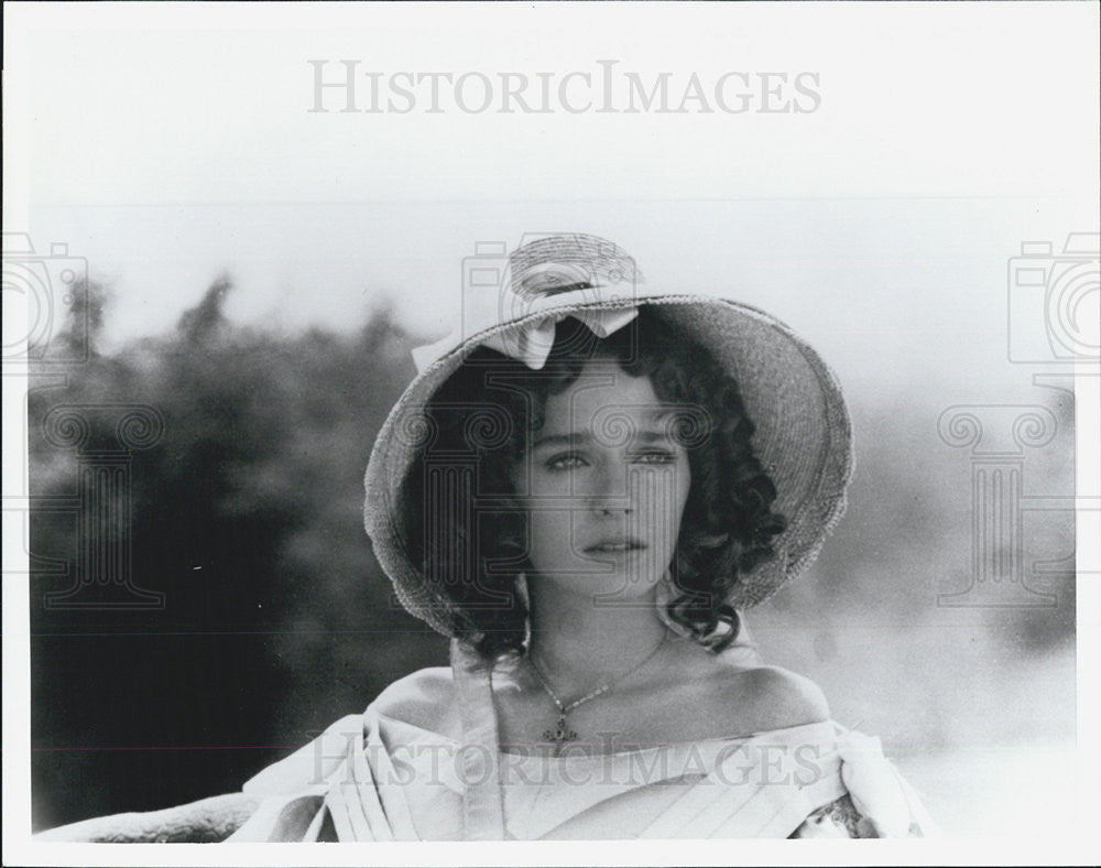 1989 Press Photo Close Up Of Valeria Golino As Gemma In &quot;Torrents Of Spring&quot; - Historic Images