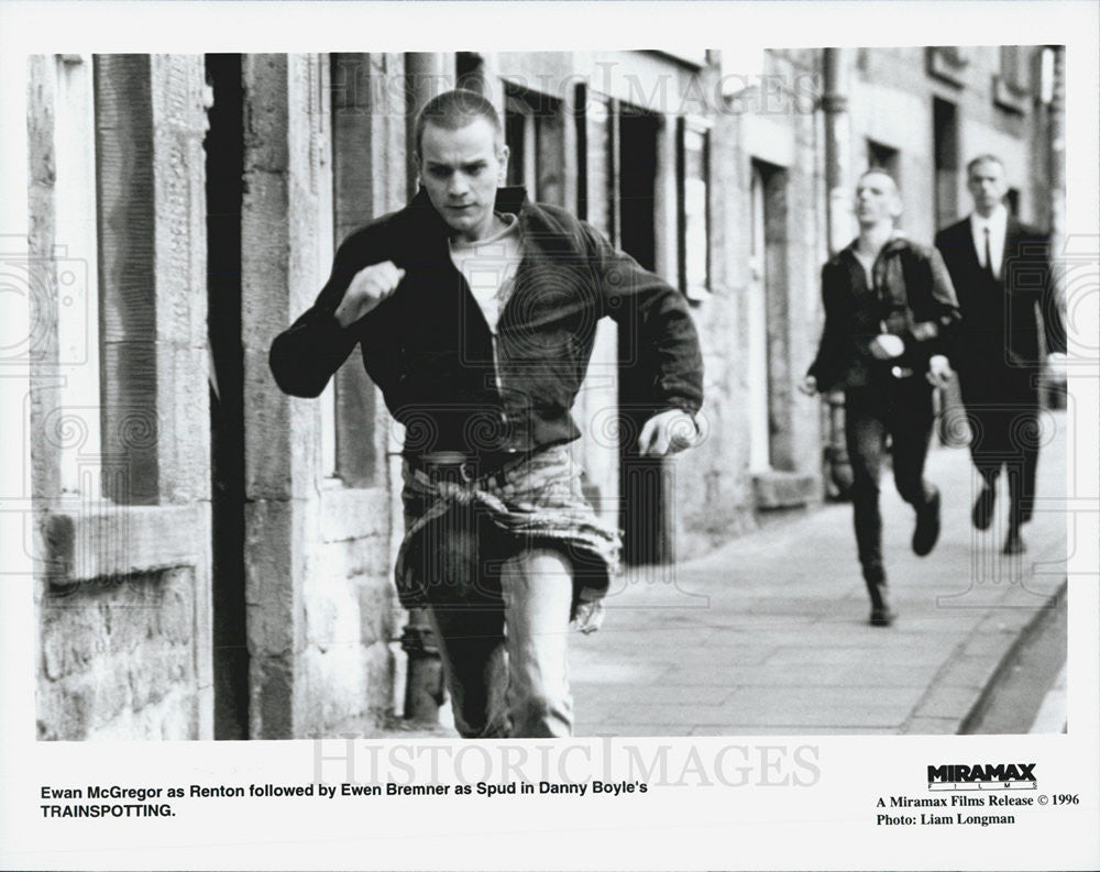 1996 Press Photo Ewan McGregor/Scottish Actor/Ewen Bremner - Historic Images