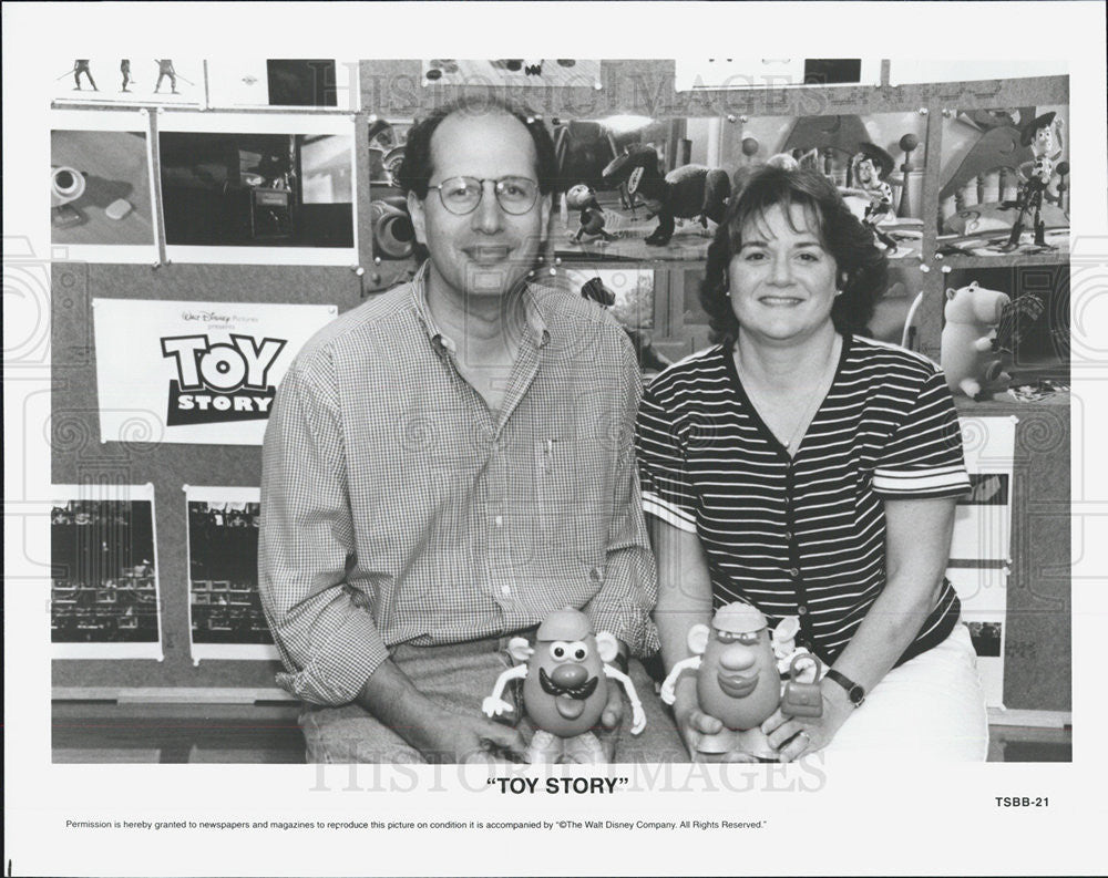 1995 Press Photo &quot;Toy Story&quot; American Computer-Animated Film Walt Disney - Historic Images