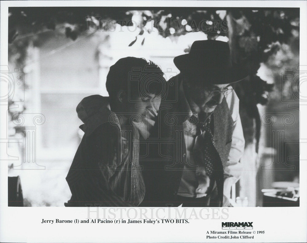 1995 Press Photo Jerry Barone/Al Pacino/Actor/Director - Historic Images