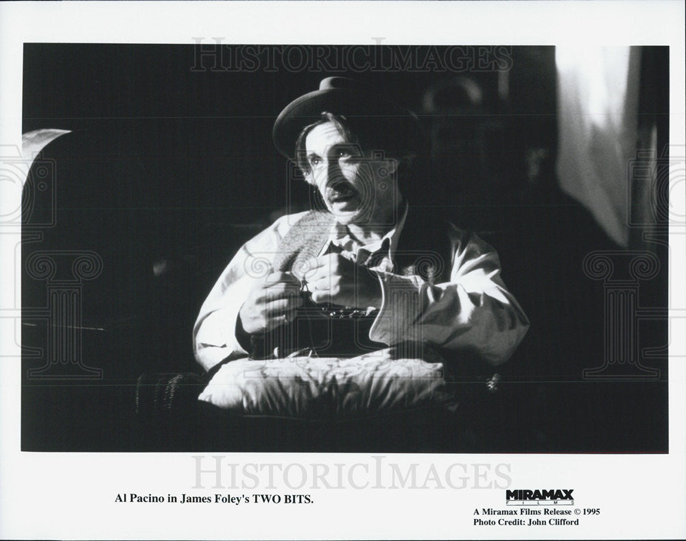 1995 Press Photo Al Pacino/Actor/Director/Two Bits - Historic Images