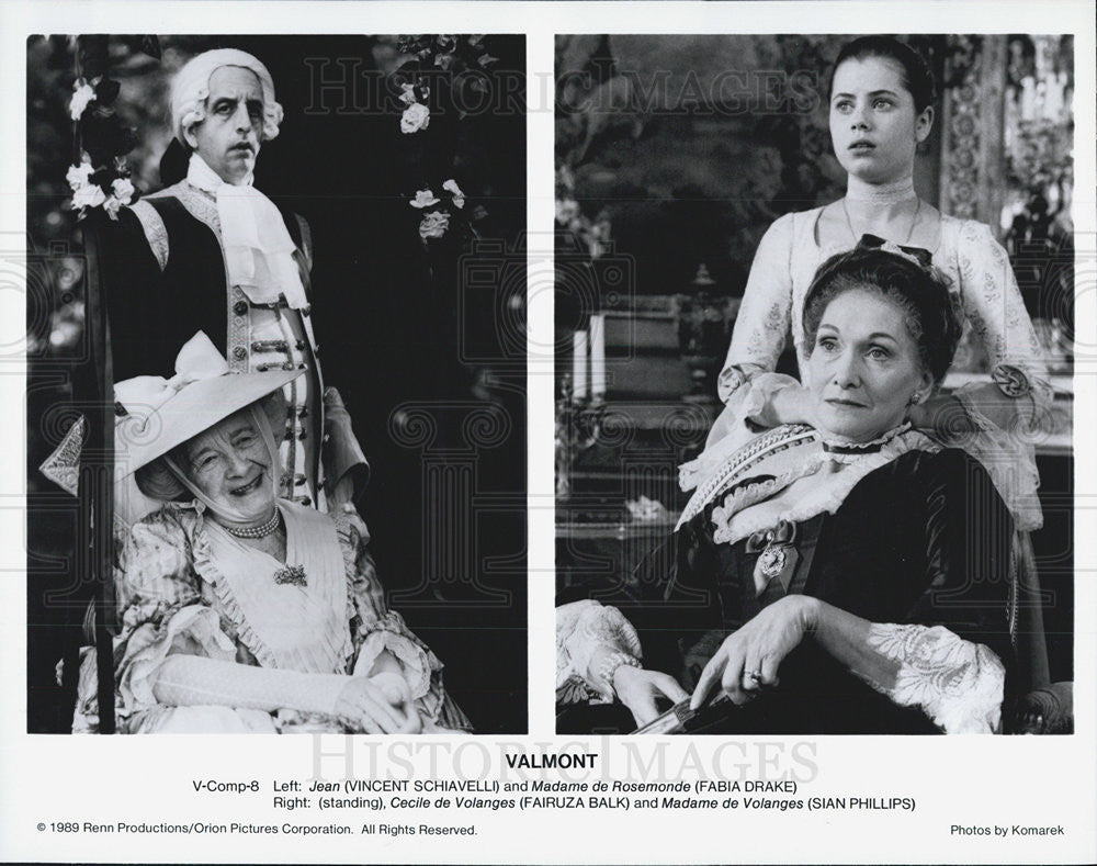 Press Photo scene from the movie&quot; Valmont&quot; - Historic Images