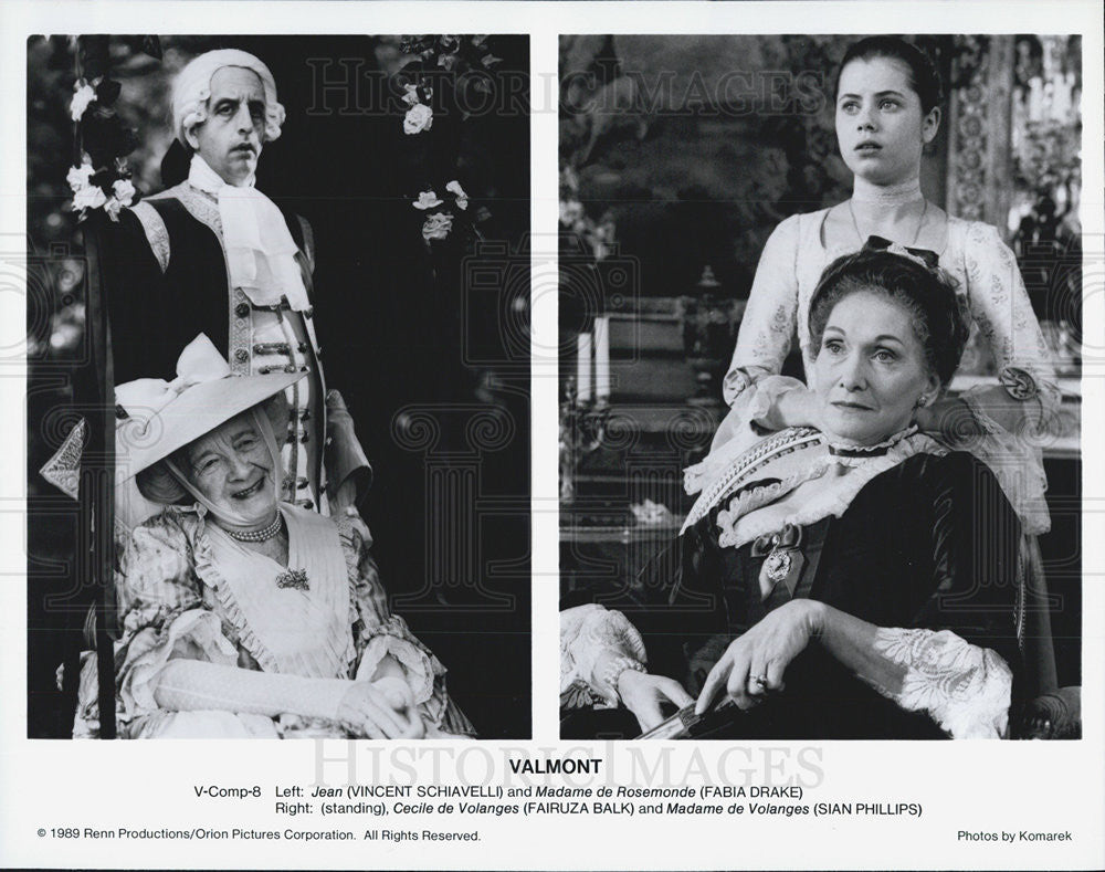 Press Photo scene from the movie" Valmont" - Historic Images