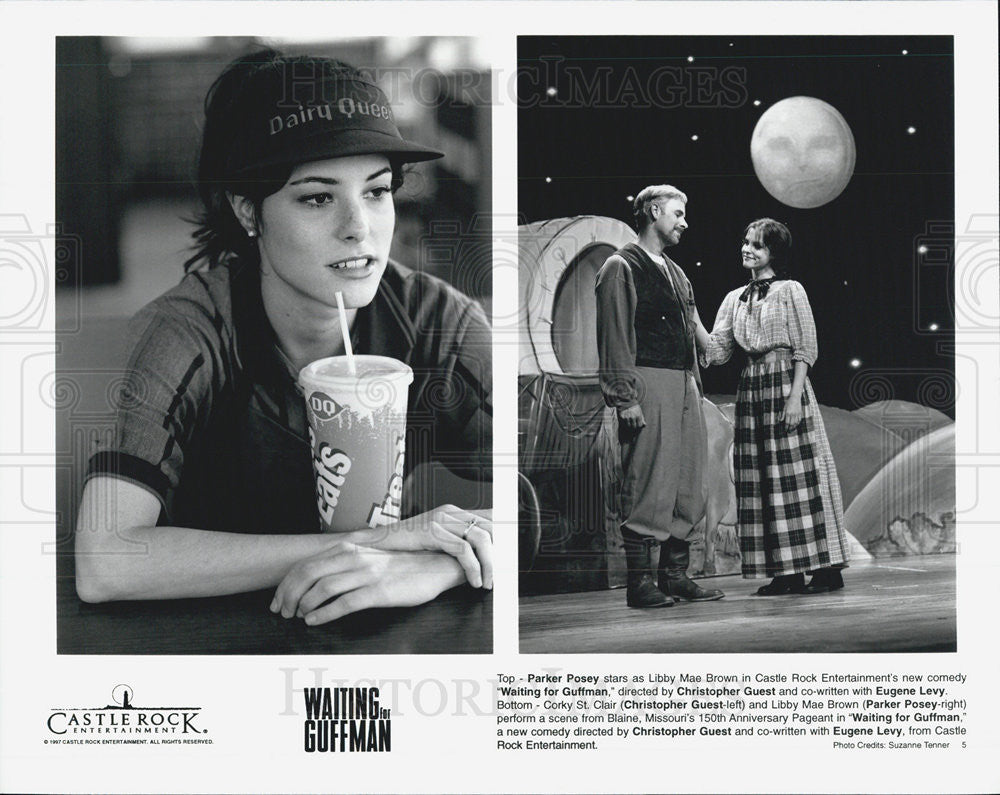 1997 Press Photo Parker Posey Christopher Guest Waiting Guffman Movie Film - Historic Images