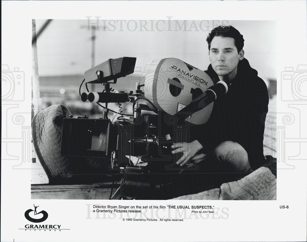 1995 Press Photo Director Bryab Singer The Usual Suspects - Historic Images