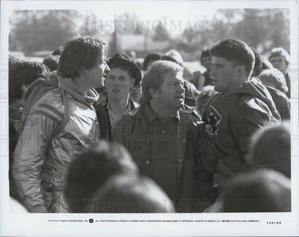 1985 Press Photo Warner Bros Film, Scene For a Movie - Historic Images